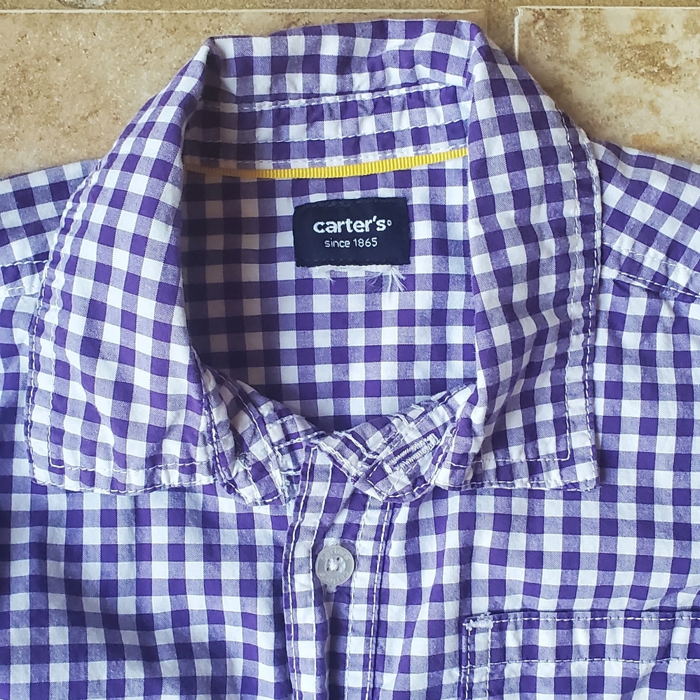 Plaid button down - Picture 2 of 2